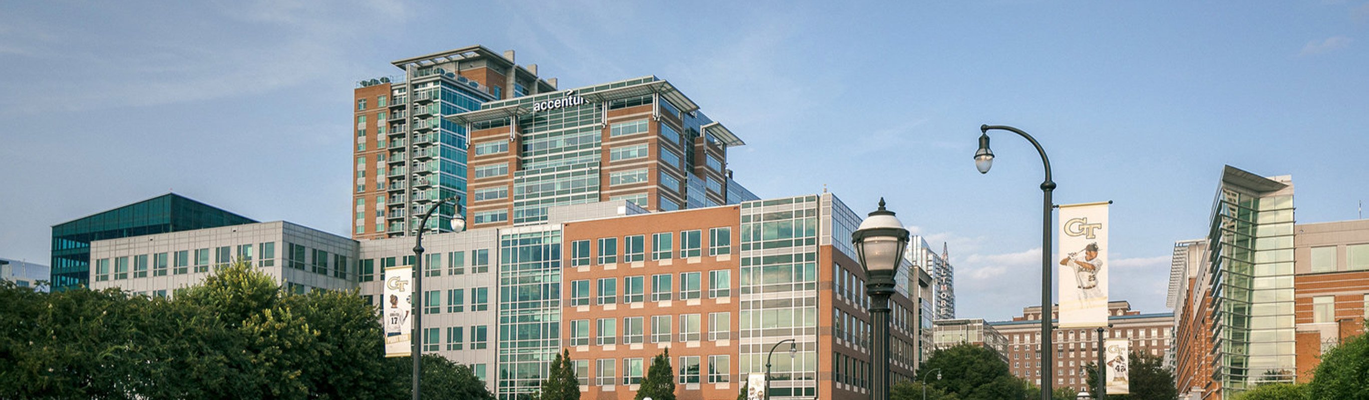 The Accenture's Atlanta hub building in Tech Square