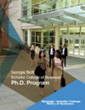 Ph.D. brochure cover