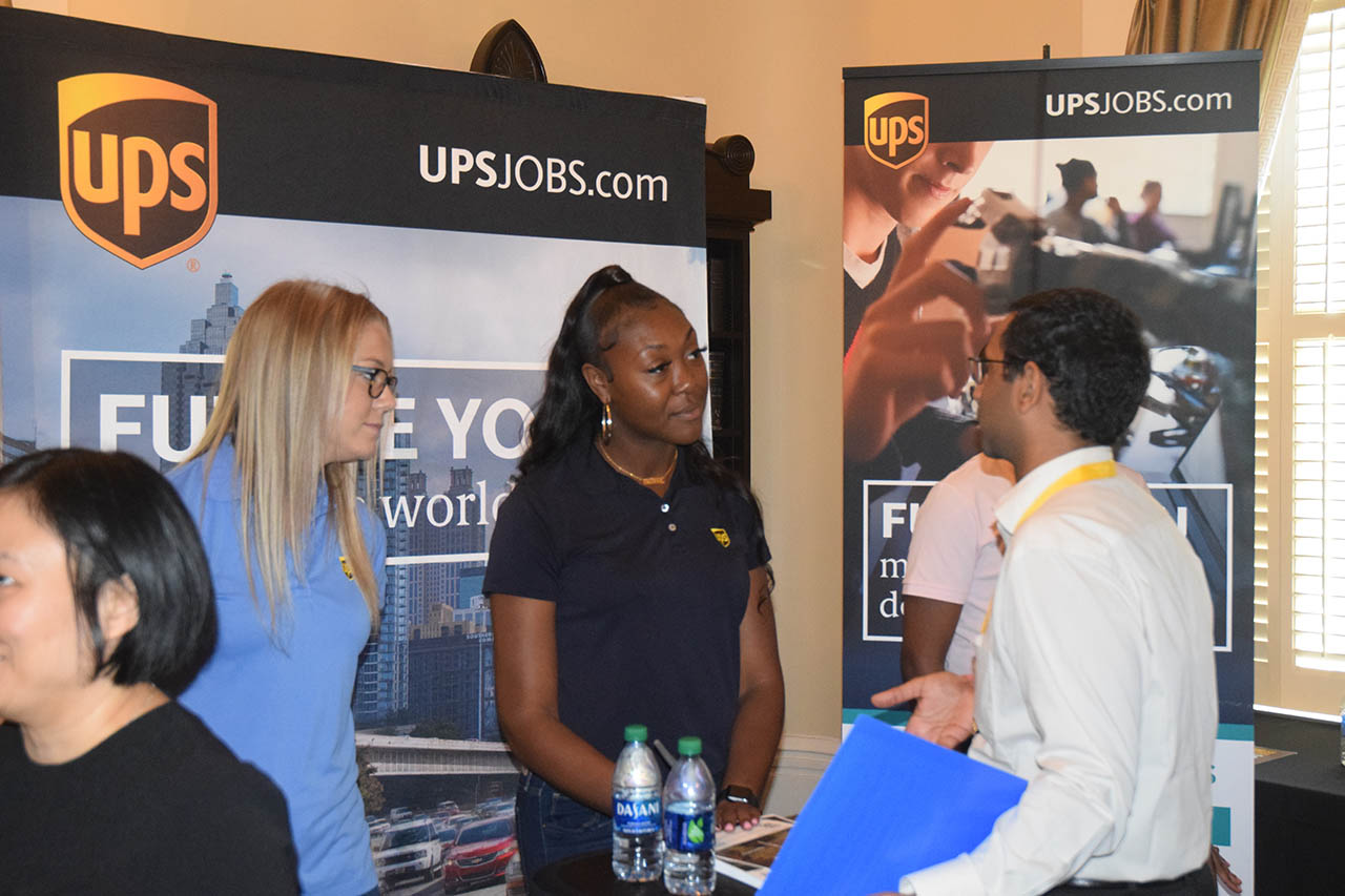 UPS at the Career Fair and Internship Expo