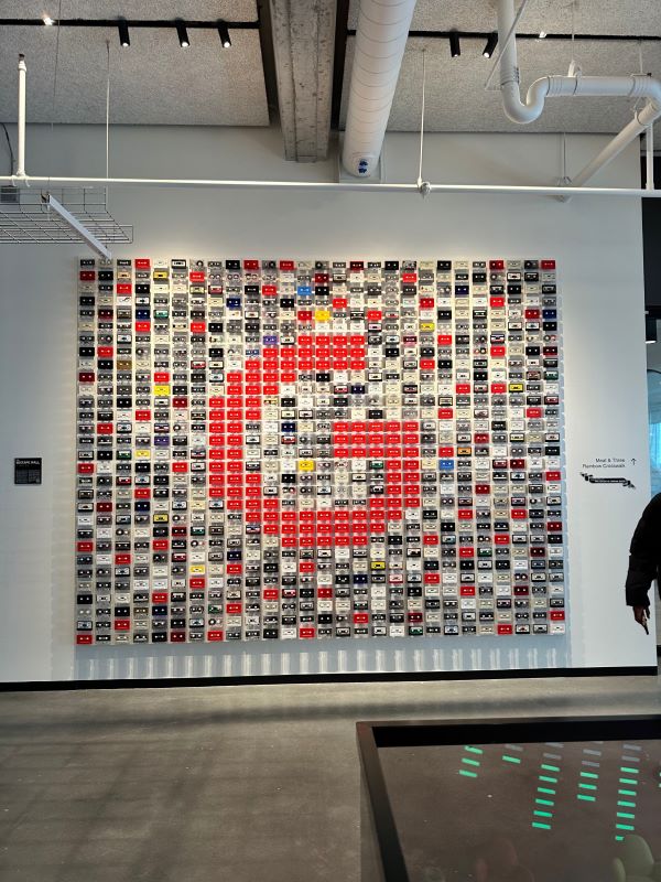 Google's mixed tape walls