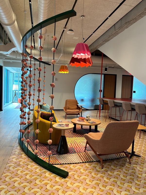 Casual meeting room in Google