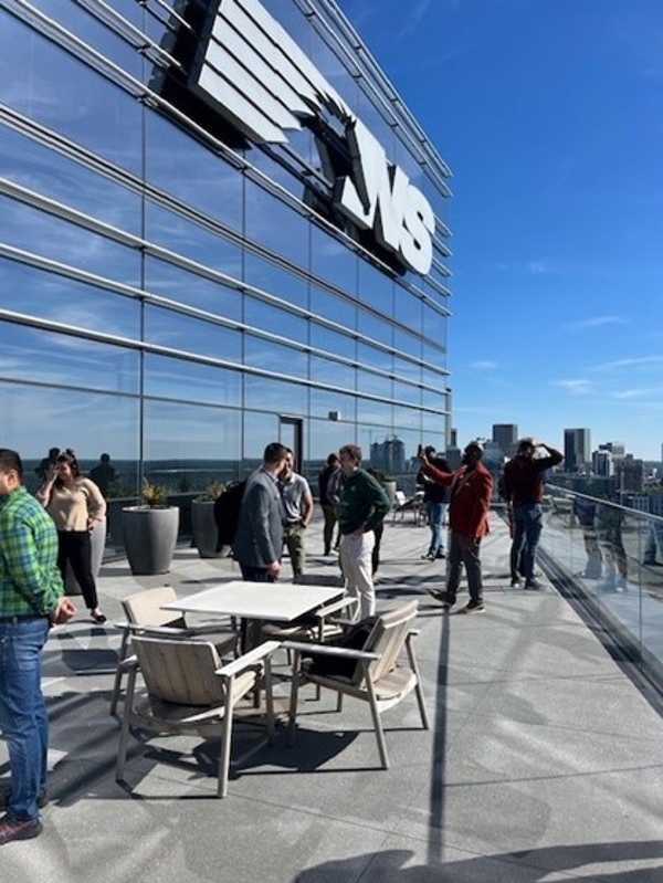 Patio at Norfolk Southern