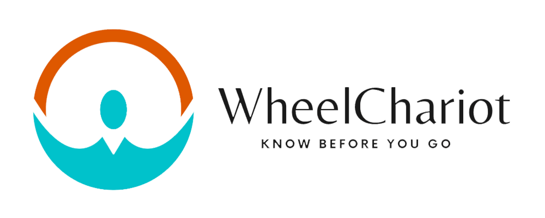 WheelChariot logo "Know before you go."