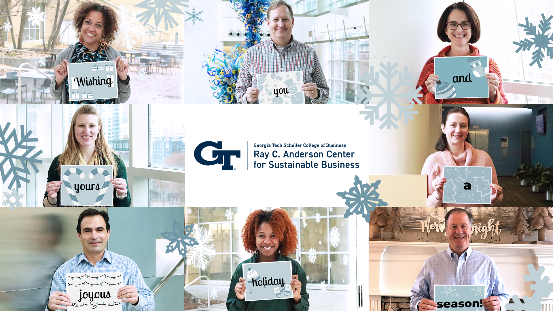 Happy Holidays from the Ray C. Anderson Center for Sustainable Business