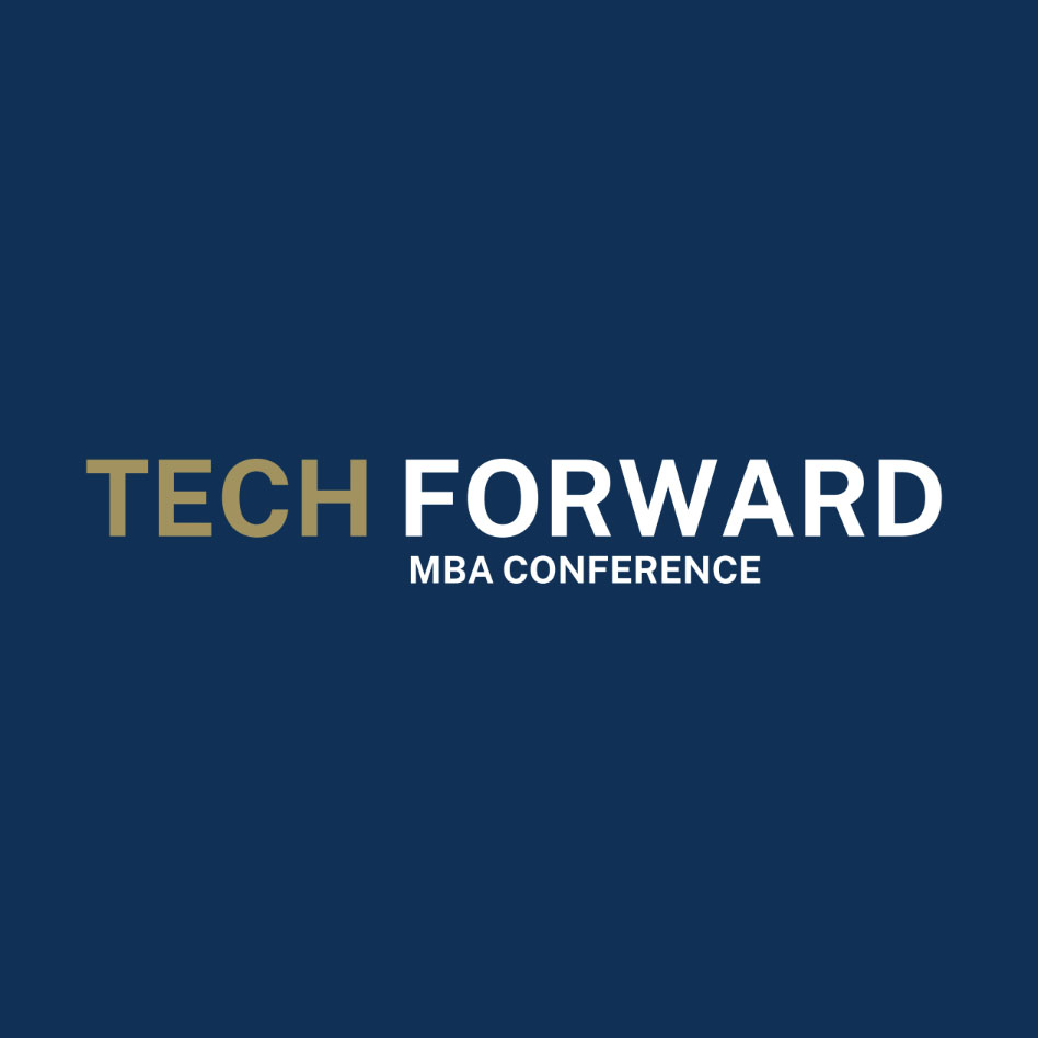 Full-time MBA students at the inaugural TechForward MBA Conference 