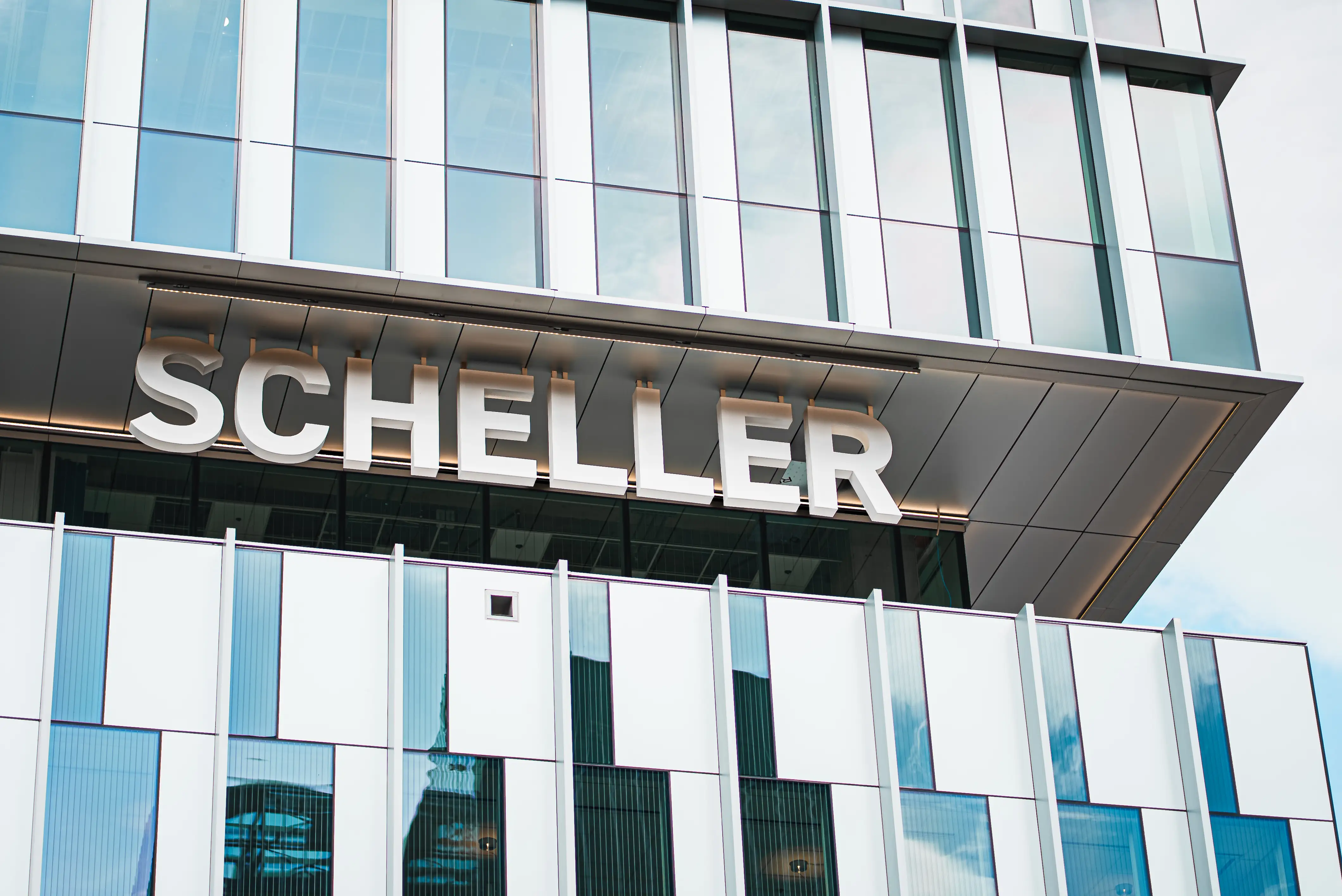 Scheller Sign