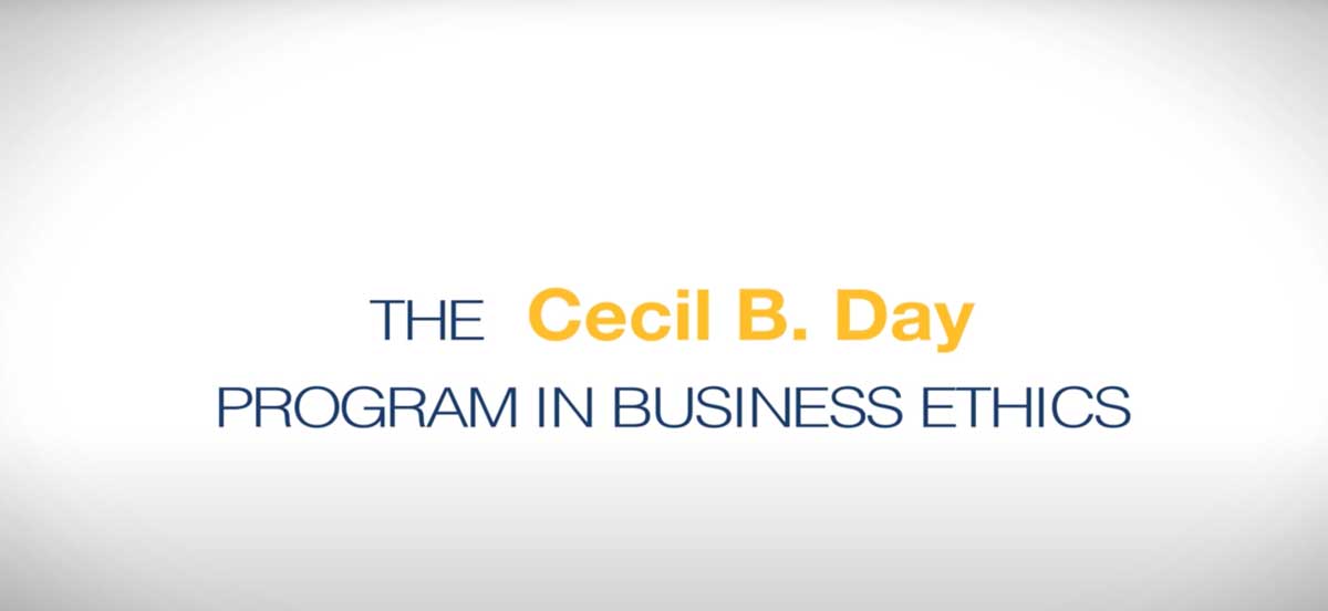Georgia Tech MBA Cecil B Day Program for Business Ethics