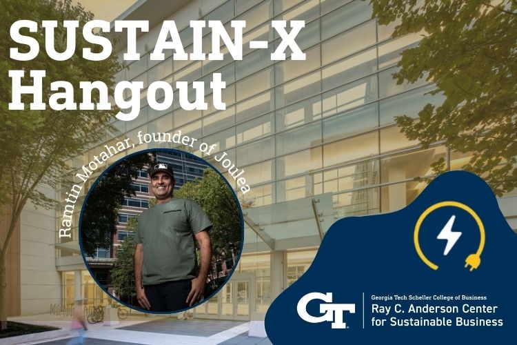 SUSTAIN-X Hangout featuring Ramtin Motahar, founder of Joulea