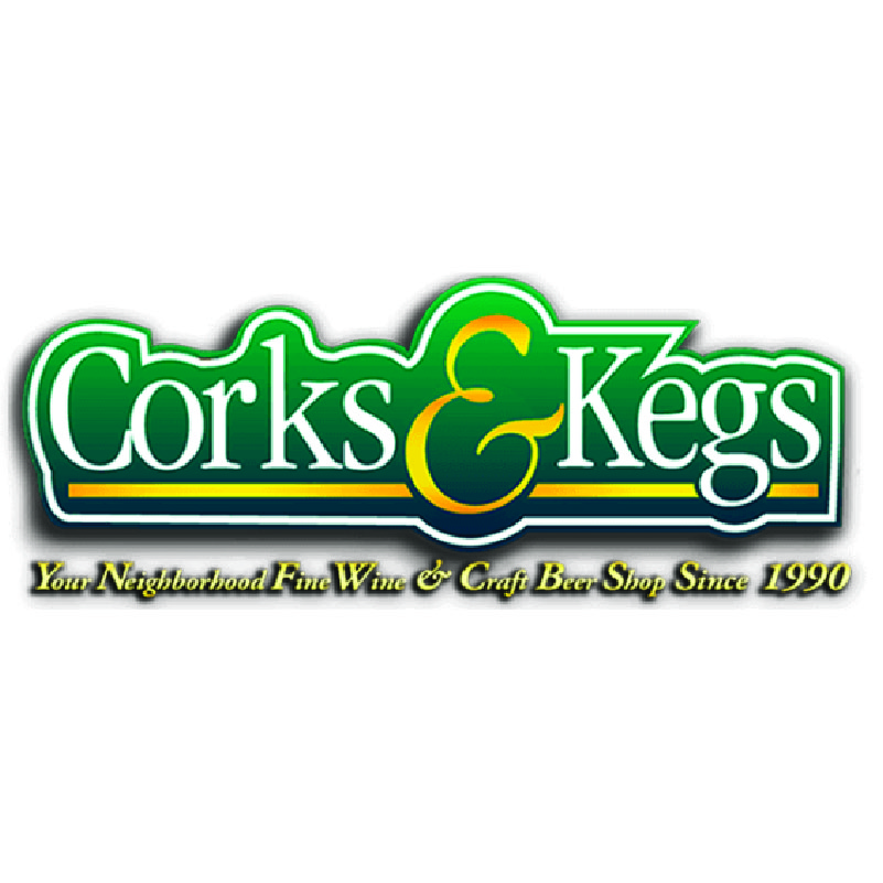 Corks & Kegs logo
