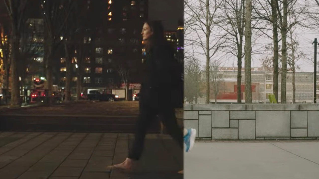 Scheller Evening MBA Brittany McCormick transitions between a daytime runner and an Evening MBA student