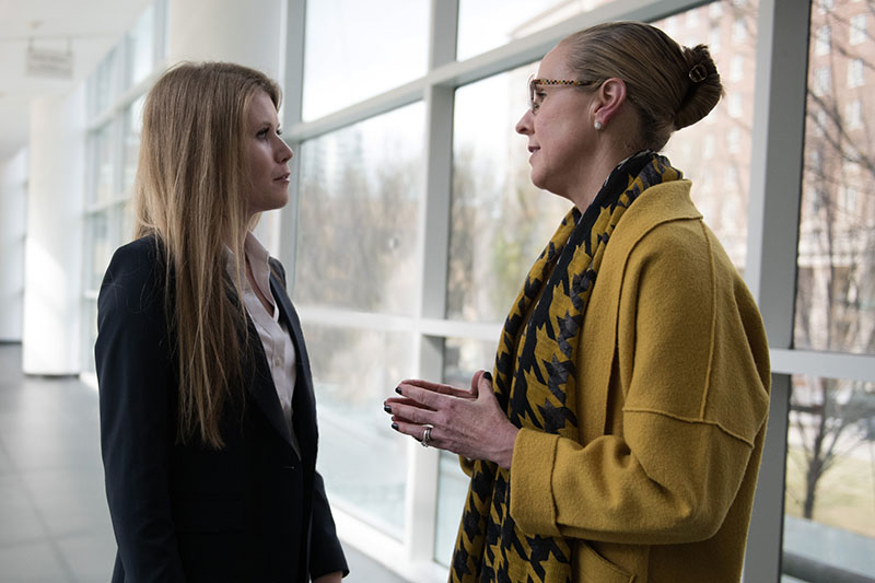 Evie Owens, Undergraduate student, and Kelly Barrett, The Home Depot’s Senior Vice President Home Services