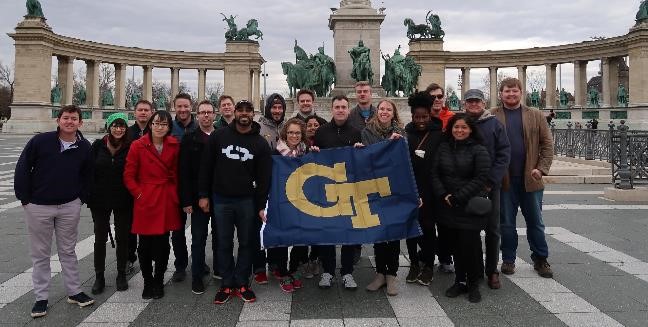 The 2019 International Practicum in Hungary centered its client meetings and activities in Budapest.