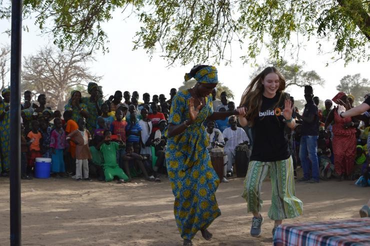 Lane McAree in Senegal