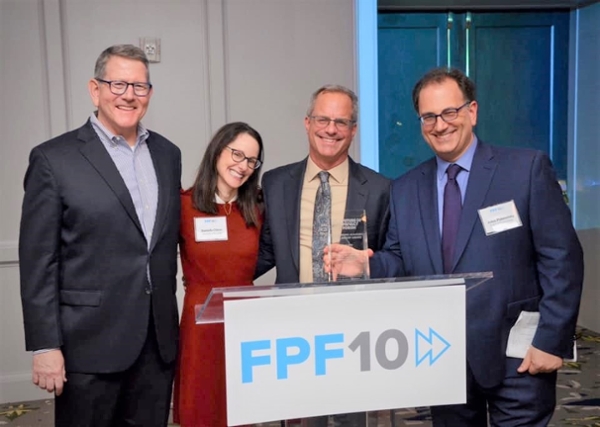 Peter Swire (third from left) with FPF Outstanding Achievement Award