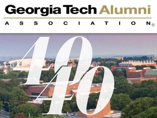 Alumni Association 40 Under 40 logo
