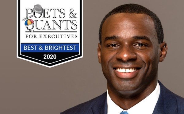 Cornelius Cook, a current Georgia Tech Scheller College Executive MBA student, has been named a Poets&Quants 2020 Best & Brightest EMBA.