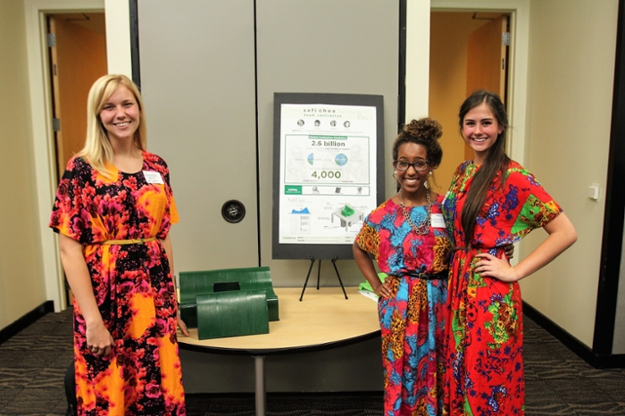 l-r Brandie Banner, Jasmine Burton, Erin Cobb