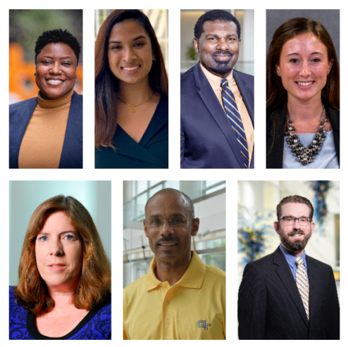 Angel Daniels, Devika Dutt, Charles Easley, Brittany McCormick; Bottom L-R: Christina Shalley, Kevin Stacia, Scott Spencer