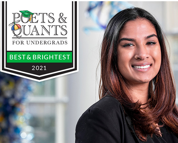 Devika Dutt, Poets&Quants 2021 Best & Brightest Business Major