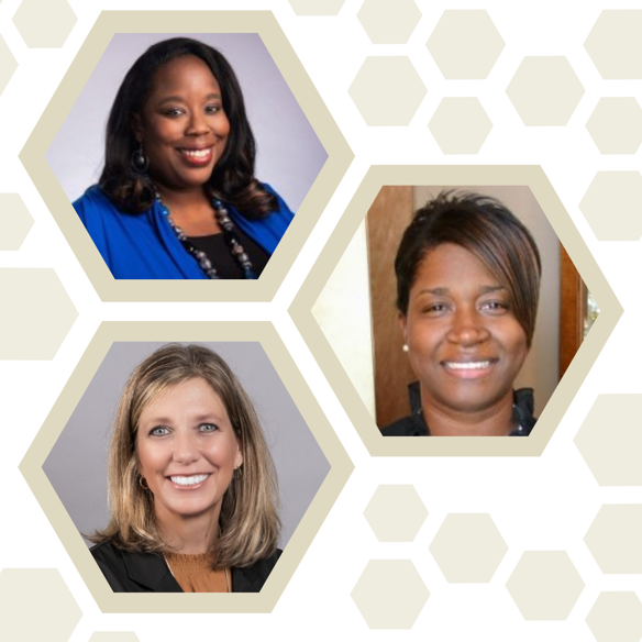 Corporate D&I leaders Kelie Charles, The Home Depot; Keyra Lynn Johnson, Delta Air Lines; and Sue Schmidlkofer, UPS.