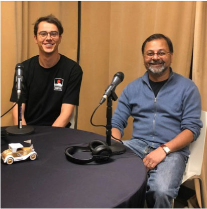 Prof Desai and Leo Haigh discuss the metaverse on the intersection podcast