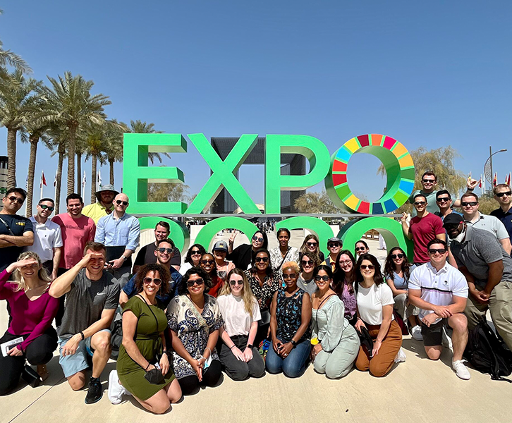 Georgia Tech Scheller Full-time and Evening MBA students traveled to Dubai for their International Practicum.