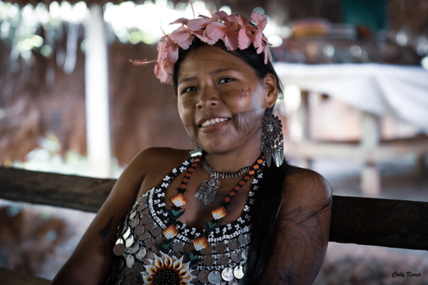 A young girl in Panama