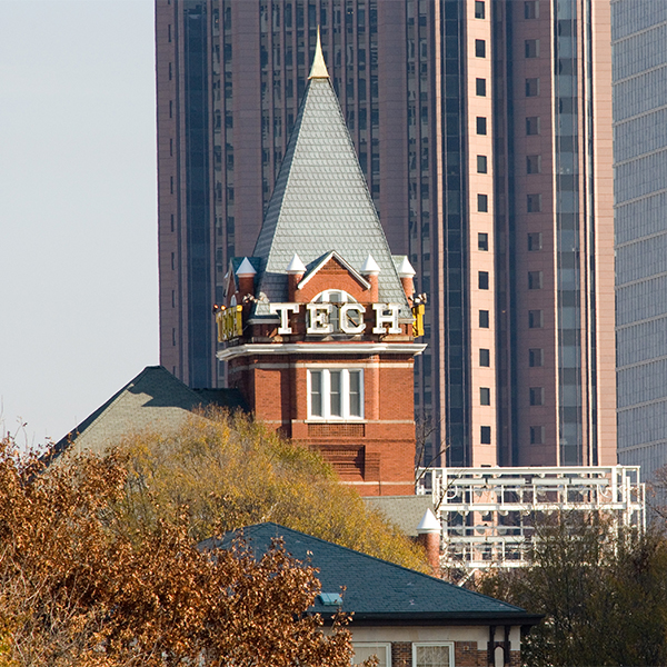 Georgia Tech, Tech Tower photograph