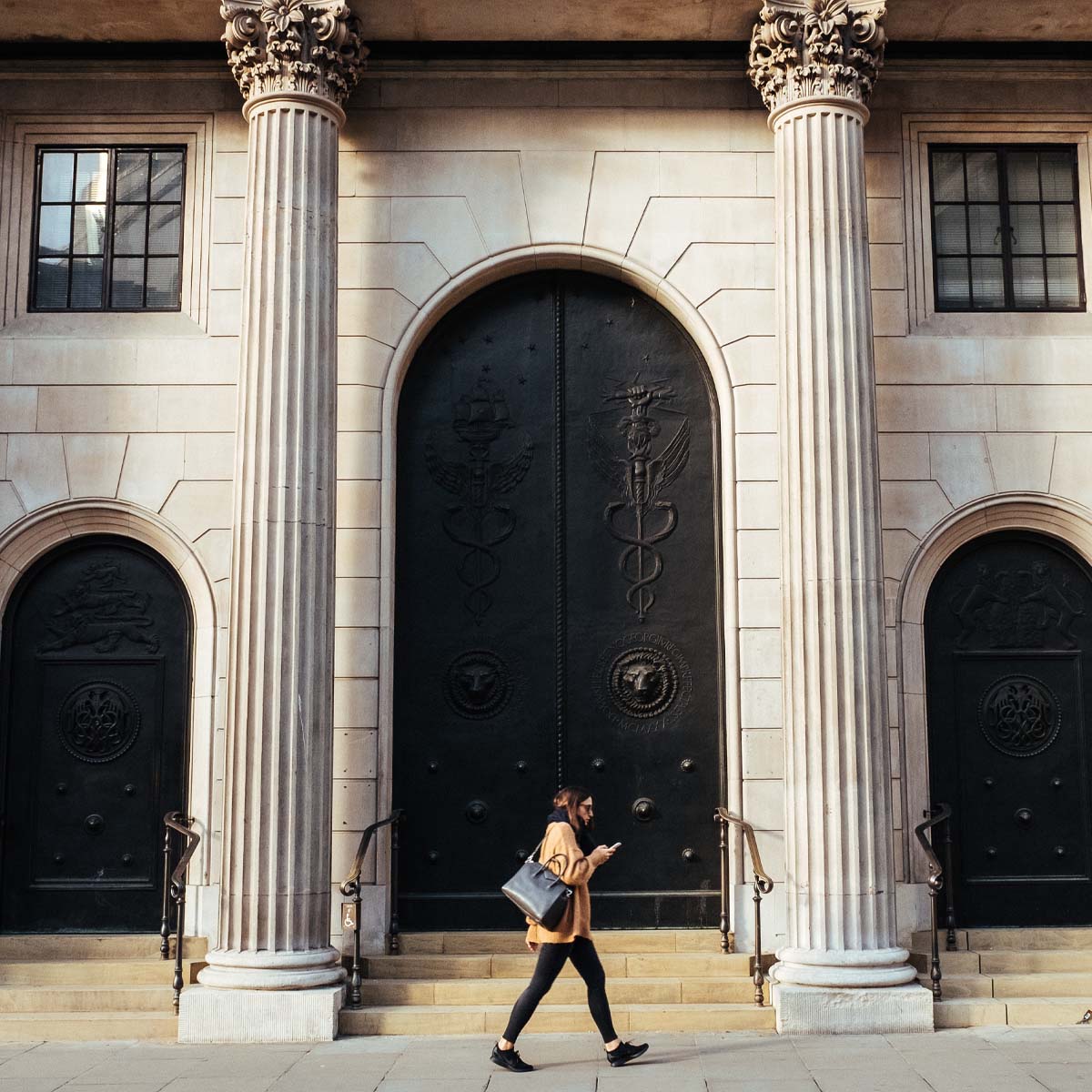 Photo of building that looks like a bank