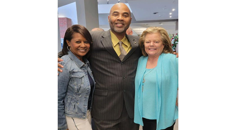 Dr. Adler's Celebration of Life Memorial: Michele "Mickey" Crawford-Carnegie, Robert Lavette, and Kimberly Krabe Schoolcraft