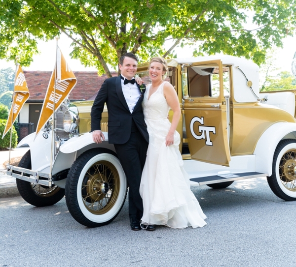 Ben Perkins and Maggy Deiter with Ramblin Reck