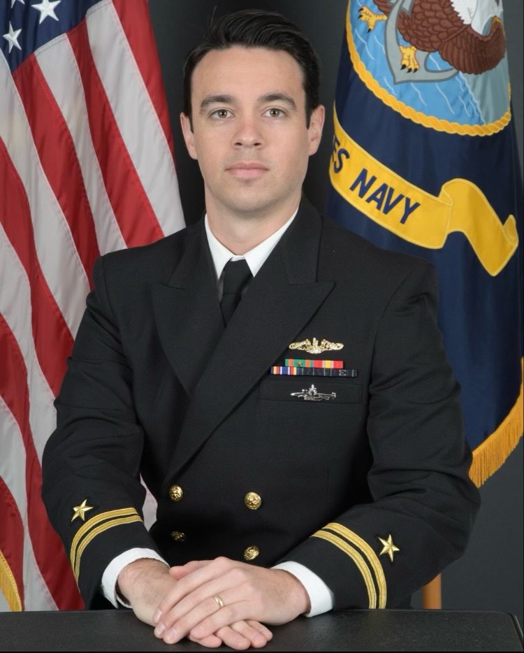 Thomas Buckley in Navy uniform