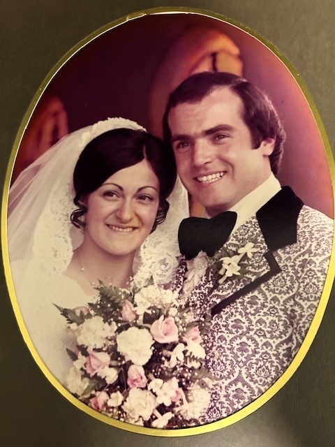Dave and Janet Piver wedding photo