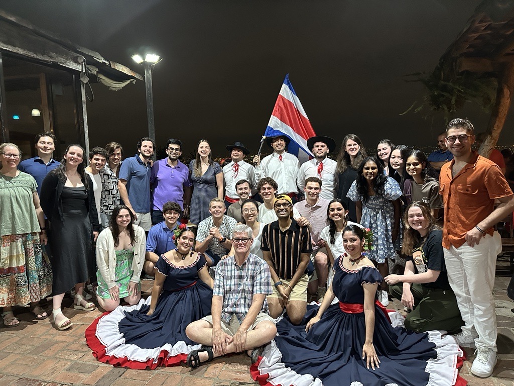 Undergraduate Denning T&M students visited Panama and Costa Rica during Spring Break.