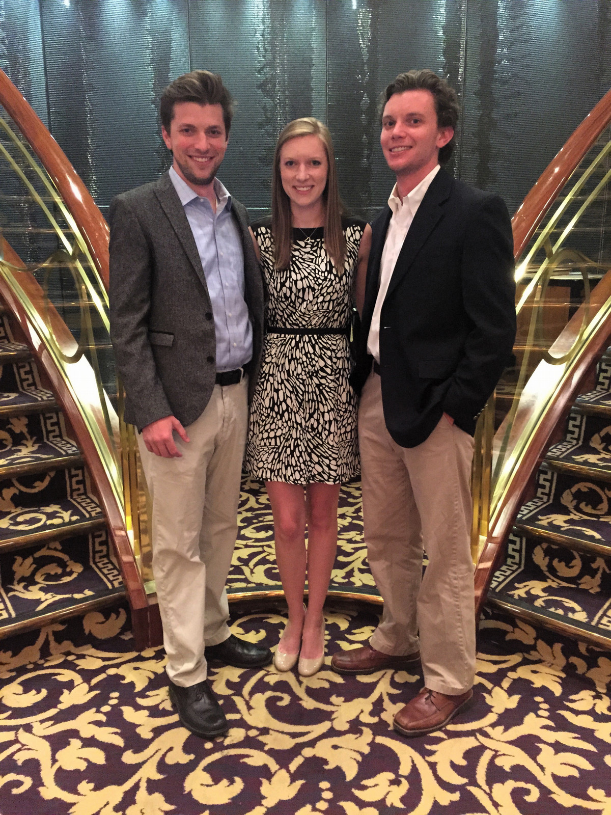 Left to right: Michael, Laura, and John