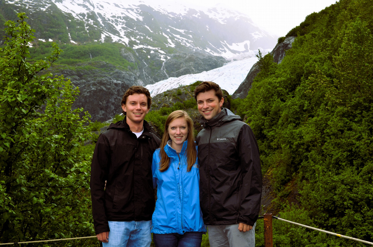 Left to right: John, Laura, and Michael