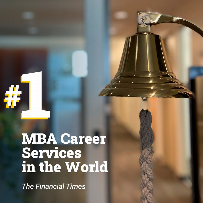 #1 MBA Career Services in the World, The Financial Times