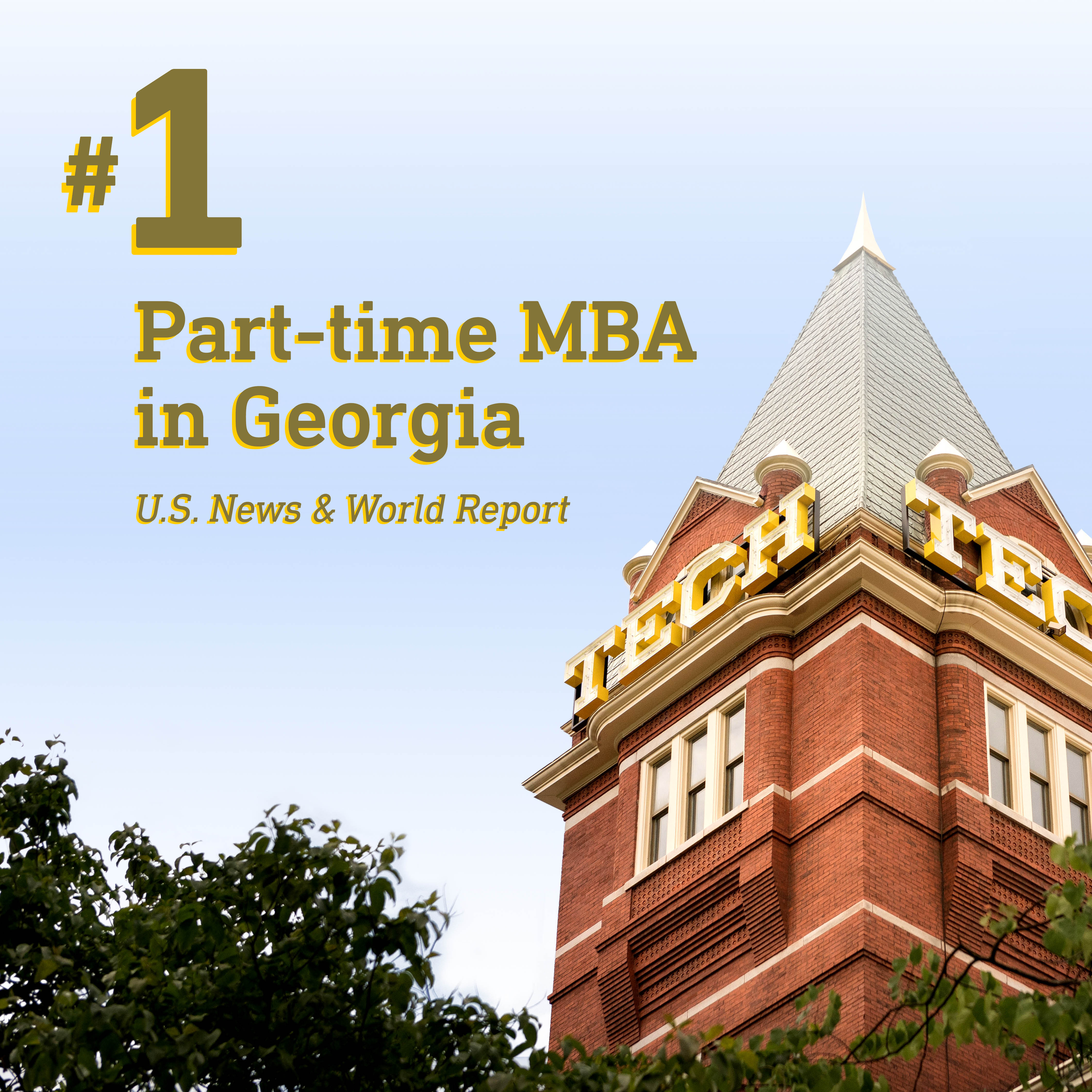 Georgia Tech's part-time MBA ranks No. 1 in the state, two years running