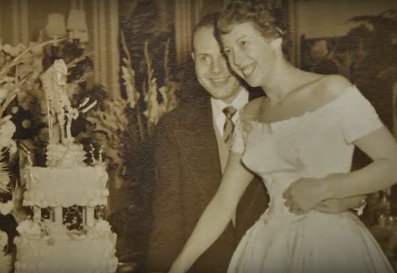 Roberta and Ernie's wedding reception