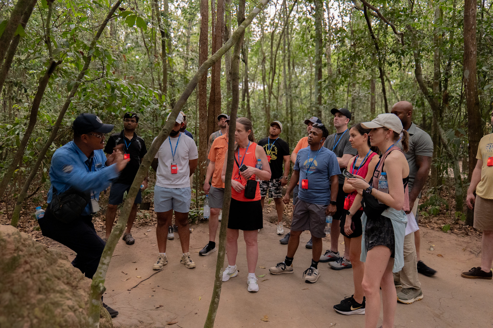 Visit to Cu Chi Tunnels in Vietnam