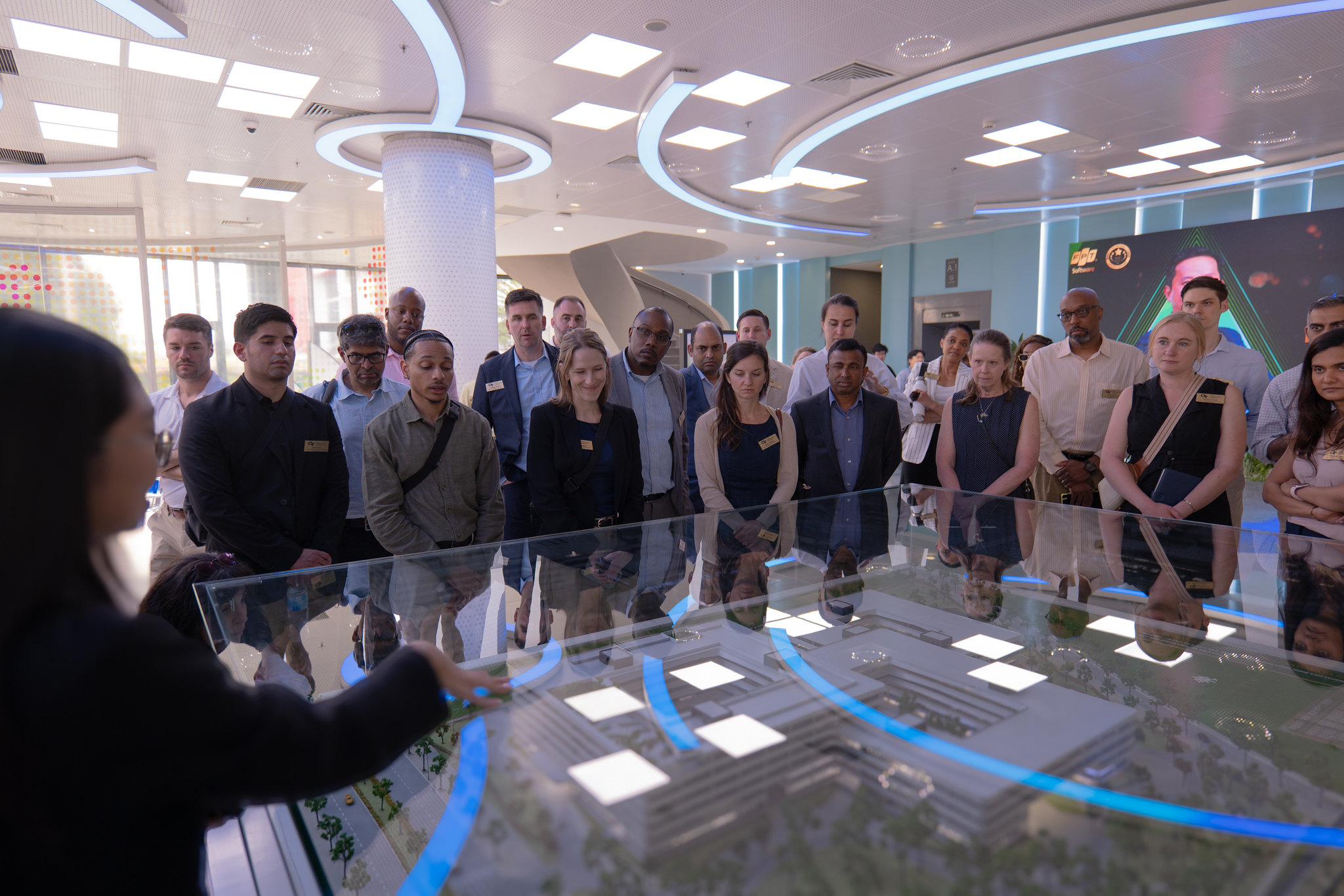 Visit to FPT, a global technology solutions provider headquartered in Vietnam