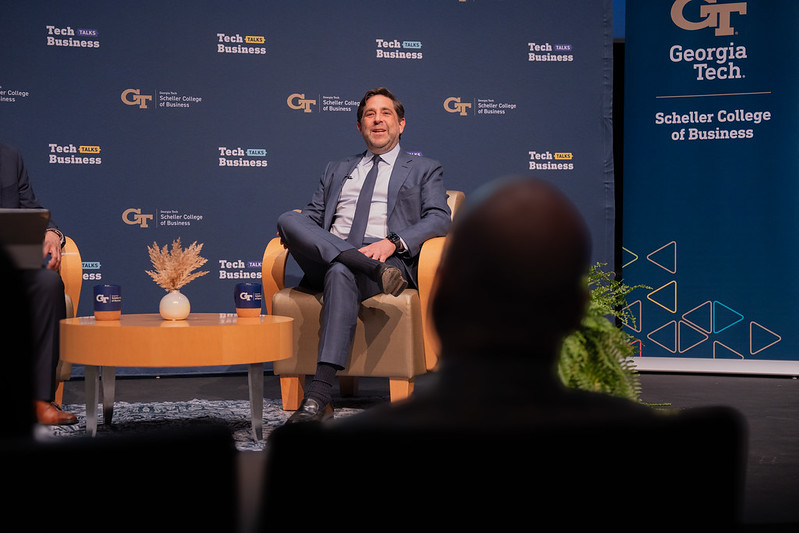 President and CEO of Invesco, Andrew Schlossberg, in conversation with Dean Anuj Mehrotra