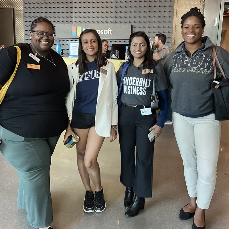 MBA students from Georgia Tech, Emory, Vanderbilt, Duke, and UNC gather together.