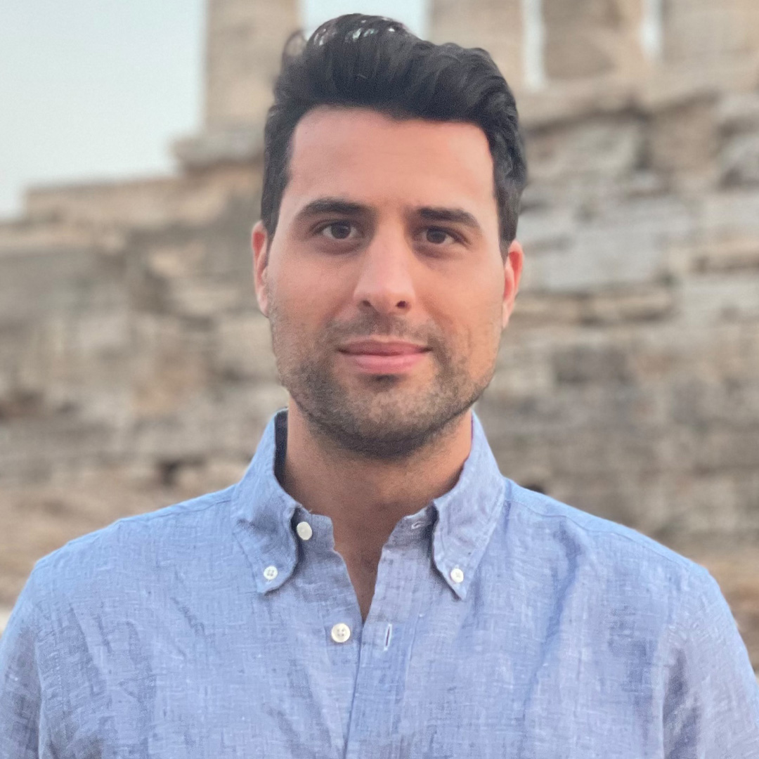 Theodore Loles smiles