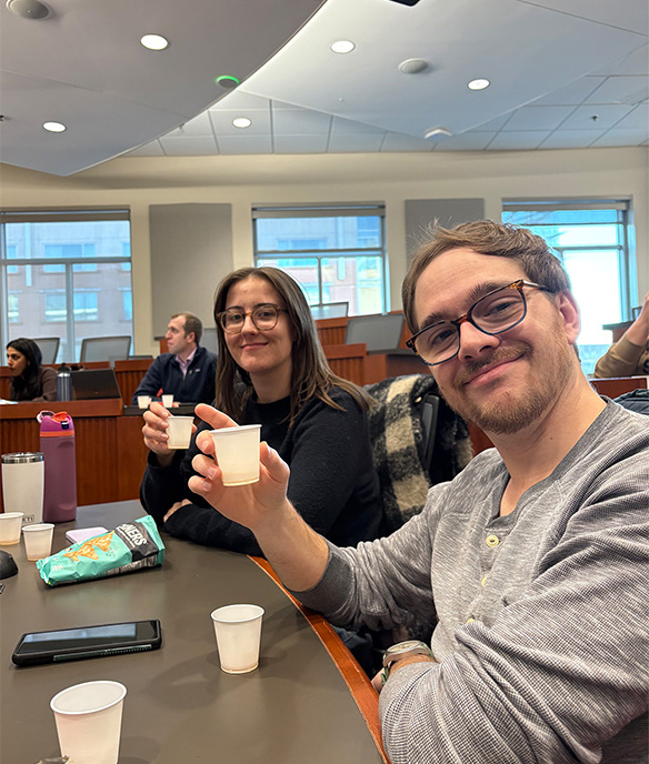 MBA students Minturn Whisky tasting