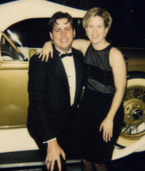 Sissy Blanchard and Colin Wright at the Georgia Tech President's Day Dinner, 1995.