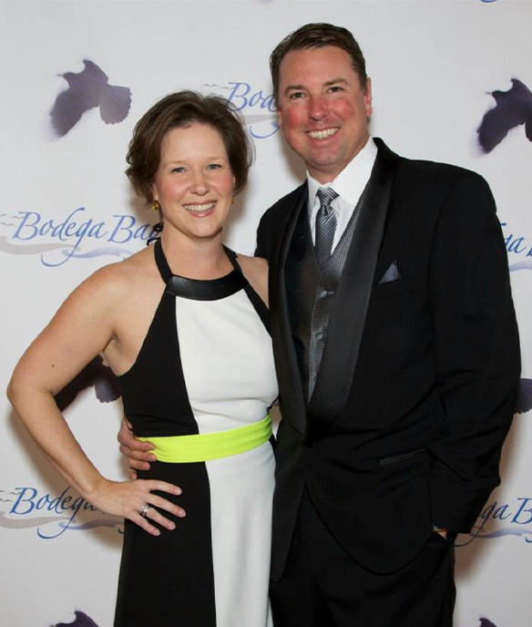 Sissy and Bob Blanchard, Hitchcock Film Festival, 2014