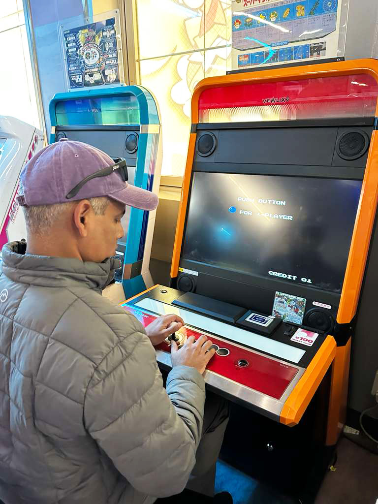 Karthik Ramachandran plays Mario in Japan