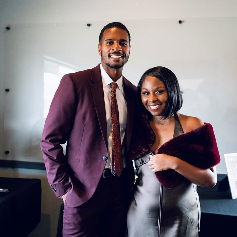 Mariah Maxie and Ryan Smith