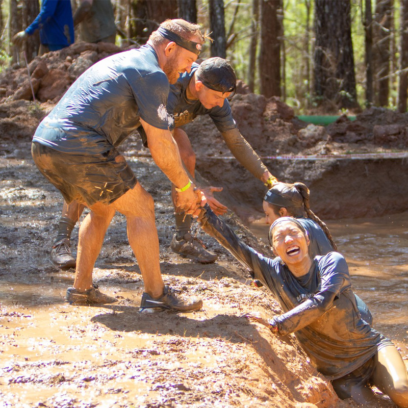 Grit is one of risk3sixty's core values, showcased here in the company's annual grit event.